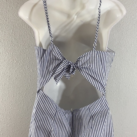 NWT Kendall + Kylie blue white stripe dress - Picture 8 of 10